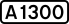 UK road A1300.svg