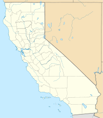 Бангор на мапи California