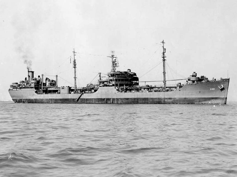 File:USS Escambia (AO-80) at sea circa in November 1943.jpg
