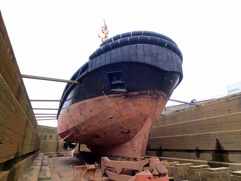 File:Union Grizzly in dry-dock of Antwerp pic4.JPG