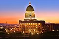 Utah State Capitol Building at Sunset.jpg