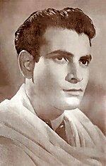 A 1950 black-and-white portrait of Balachander