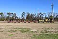 Veterans Memorial Railroad in motion