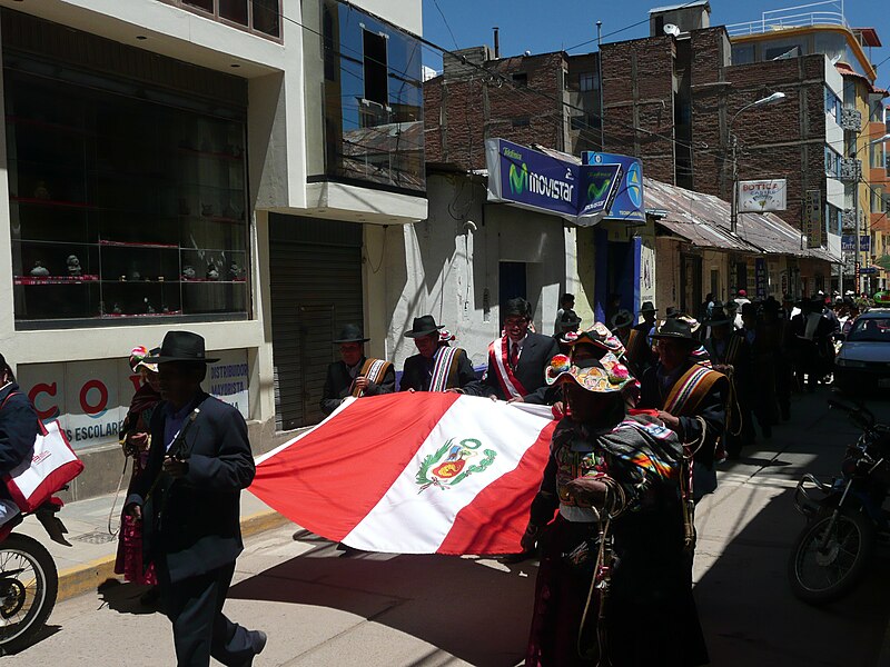 File:Virgen de la Candelaria parades in Puno, Peru.jpg