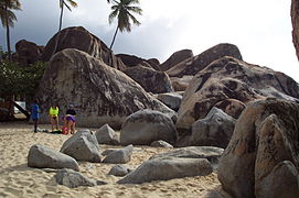 Boulders at The Baths