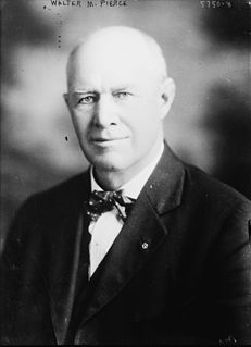 Walter M. Pierce American politician
