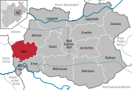 Werl – Mappa