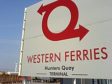 Hunters Quay terminal Western Ferries Hunter's Quay.JPG