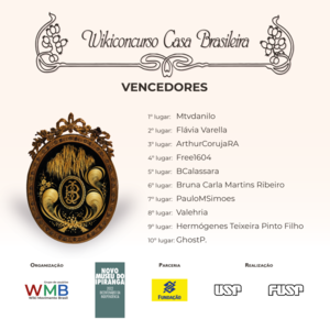 Vencedores do Wikiconcurso Casa Brasileira