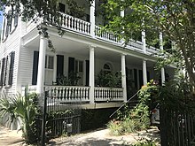 Una foto de la casa de William Johnson.