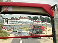 Hants & Dorset open top buses at Studland