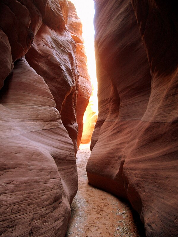 Wire Pass leading into Buckskin Gulch, Utah