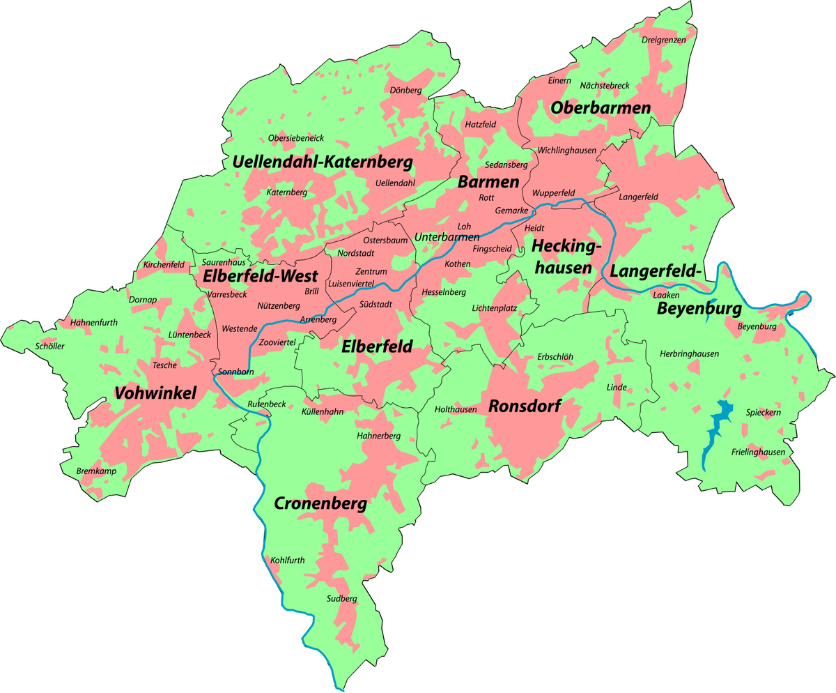 wuppertal karte Datei:Wuppertal.png – Wikipedia