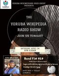 Yoruba Wikipedia Radio Show Banner