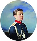 Великий князь Владимир Александрович младший брат Александра III, 1867