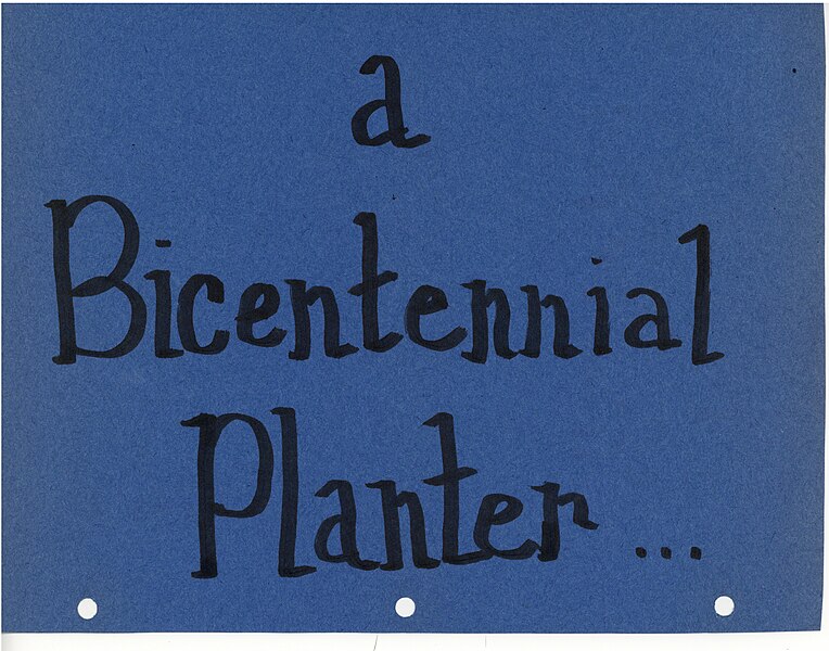 File:"A Bicentennial Planter " Title page of YWCA Children's (21540773694).jpg