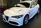 " 15 - ITALY - Alfa Romeo Giulia QV (pre series) at Museo Alfa Romeo Arese world premiere 04.jpg