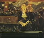 Édouard Manet - Étude por Le bar aux Folies-Bergère.jpg