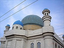 Керамический купол Центральной мечети Алматы, 2008-03.jpg