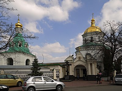 Общий вид церкви с колокольней