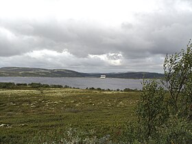 Вид на водохранилище летом 2012 года