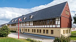 -059 Kulturdenkmal in Uhlstädt-Kirchhasel Gemeinde Neusitz Nr. 29 Staatliche Regelschule Neusitz-Teichel