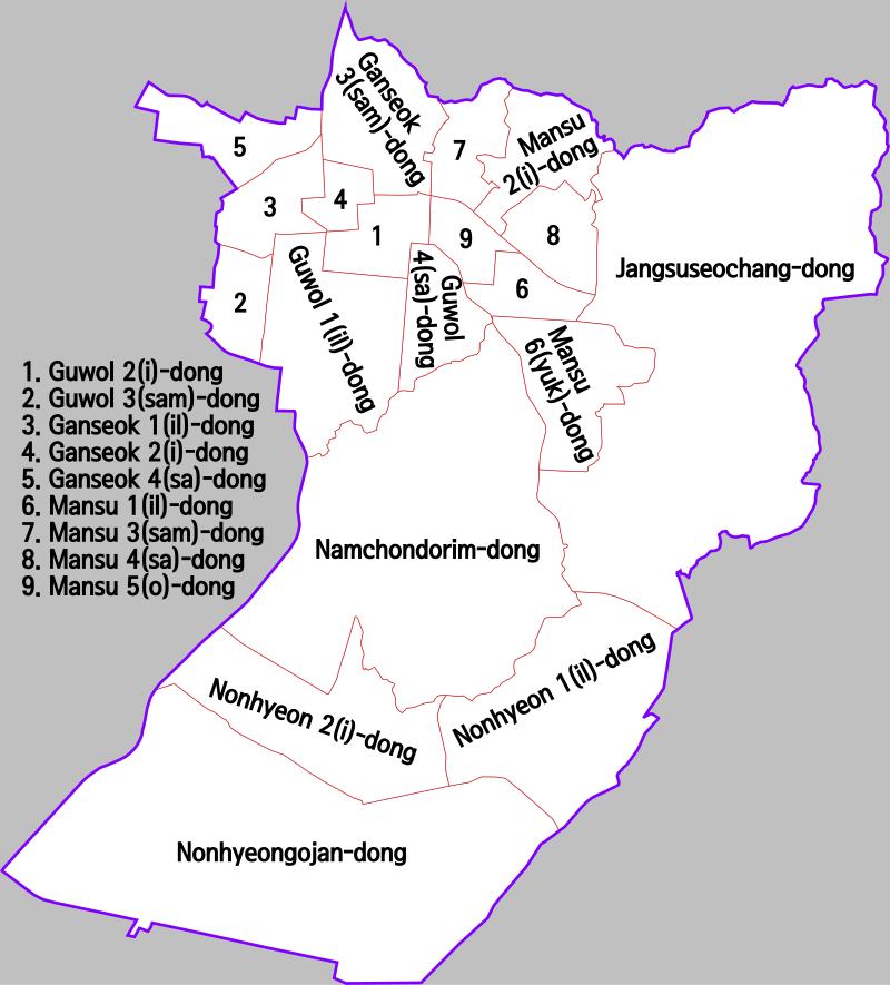 Administrative divisions 04-05-namdong-en.svg