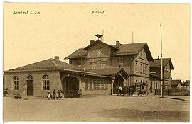 Der Bahnhof um 1913