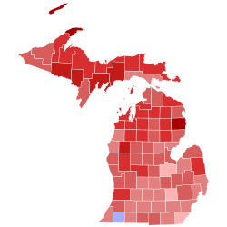 1906 Michigan gubernatorial election results map by county.svg