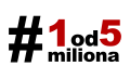 "#1od5miliona" logo