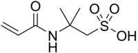 Skeletal formula of AMPS