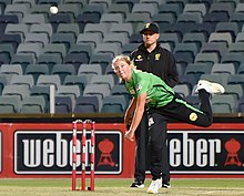 Day bowling for Melbourne Stars in October 2022