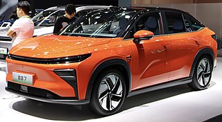 <span class="mw-page-title-main">Livan 7</span> Battery electric compact crossover SUV