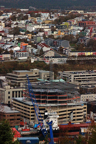 <span class="mw-page-title-main">351 (building)</span> Office, retail, parking in St. Johns, Newfoundland and Labrador