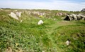 Pointe de Beg ar Garo : ancienne carrière.