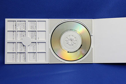 An 8 cm CD single from Japan.