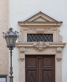 Exterior figures at Jesuitenkirche, Vienna