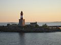 English: Harmaja lighthouse and pilot station Suomi: Harmajan majakka ja luotsiasema