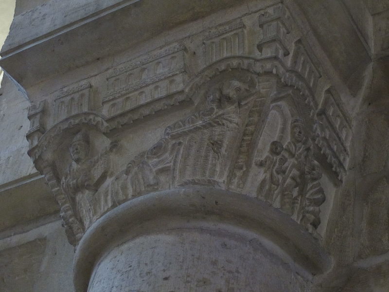 File:Abbaye de Saint-Sauveur-le-Vicomte - Chapiteau du collatéral Nord.JPG