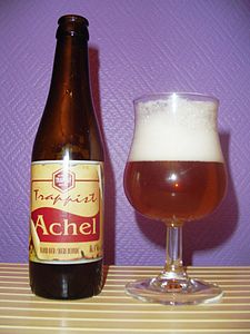 Achel bière et verre.jpg