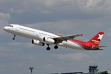 Airbus A321-200 der Nordwind Airlines