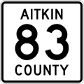 Aitkin County Route 83.svg