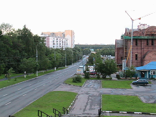 Улицы в ясенево москва