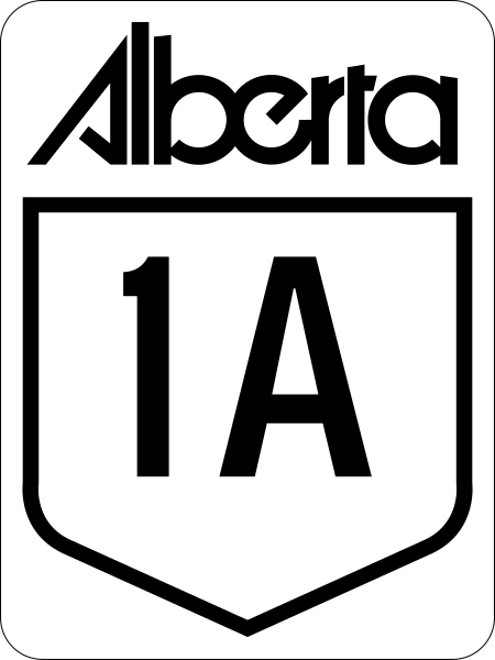 File:Alberta Highway 1A (1970s).svg