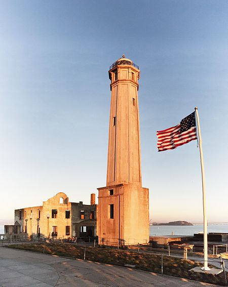 Alcatraz lighthouse