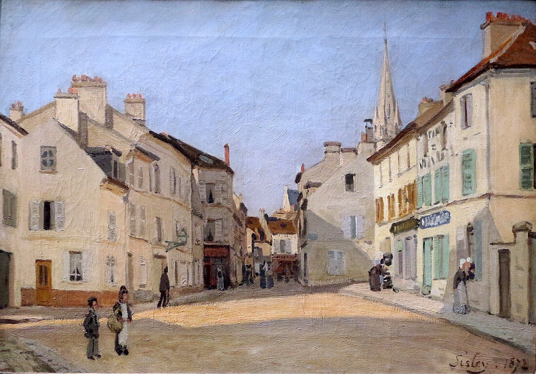 Rue de la Chaussée à Argenteuil