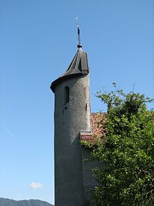 Demi-clocher de la chapelle.