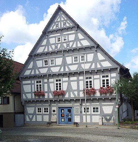 Altes rathaus stetten i r