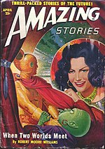 Amazing Stories cover image for April 1950