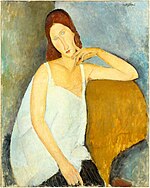 Amedeo Modigliani - Portrait of Jeanne Hébuterne.jpg
